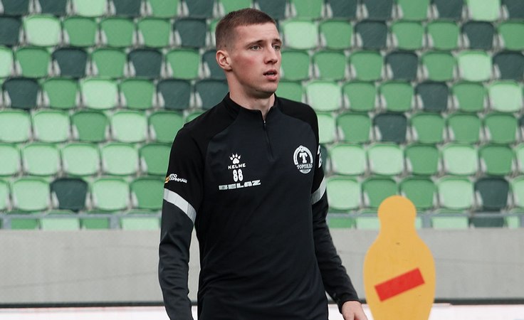 Кирилл Глущенков. Фото ФК "Торпедо-БелАЗ"