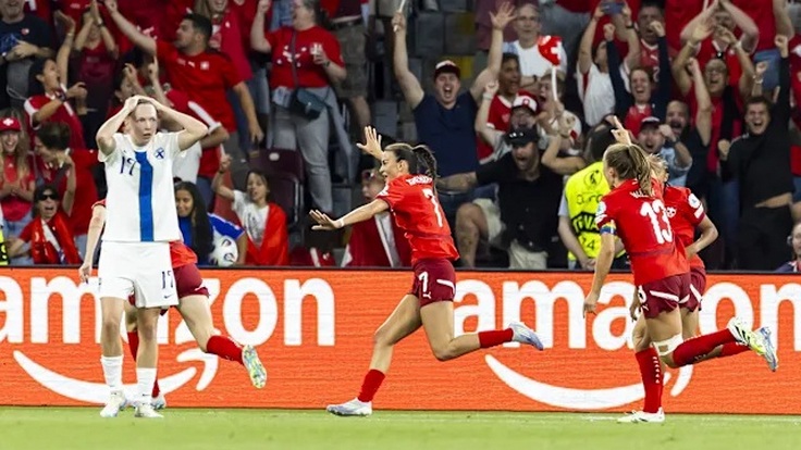 Женский ЕВРО-2025. 3-й тур. Финляндия - Швейцария - 1:1