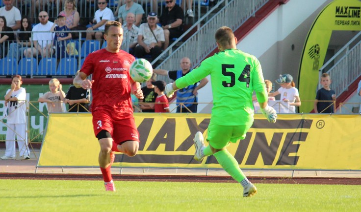 Первая лига-2025. Барановичи - Белшина. Фото ФК Барановичи