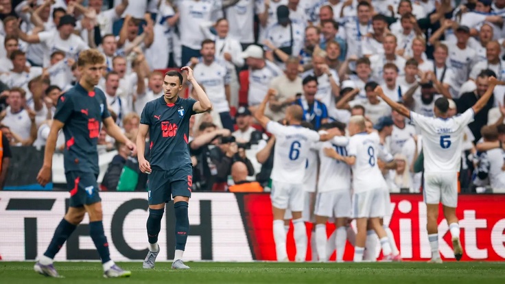 Лига чемпионов-2025/26. 3-й кв. раунд, ответные матчи. Копенгаген - Мальмё - 5:0