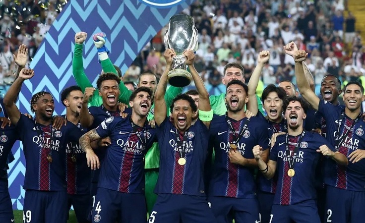 Суперкубок Европы. "ПСЖ" по пенальти обыграл "Тоттенхэм", парижане уступали до 90+4-й минуты