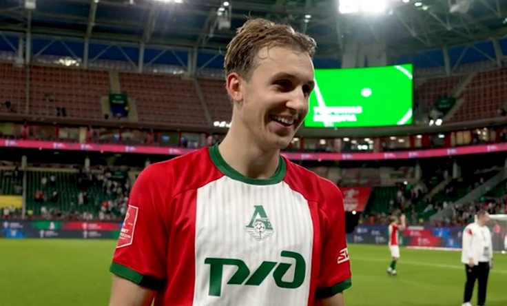 Руслан Мялковский. Фото Локомотив Москва