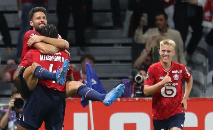 Франция-2025/26. 2-й тур. Лилль - Монако - 1:0. Оливье Жиру