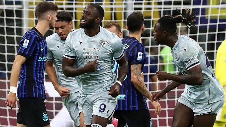 Италия-2025/26. 2-й тур. Интер - Удинезе - 1:2