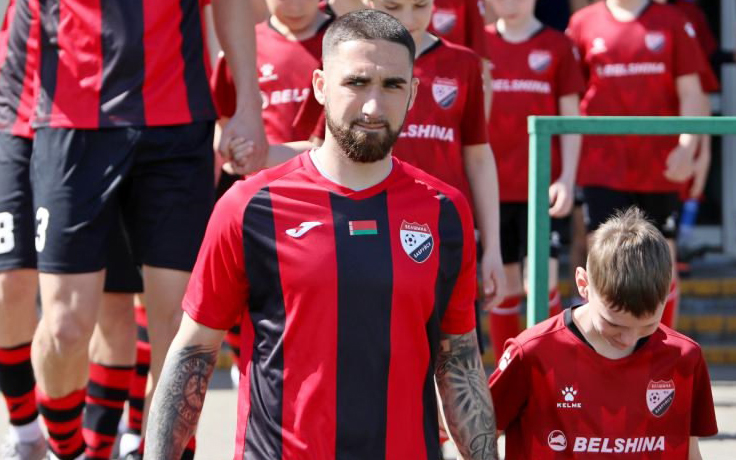 Владислав Соланович. Фото ФК "Белшина"