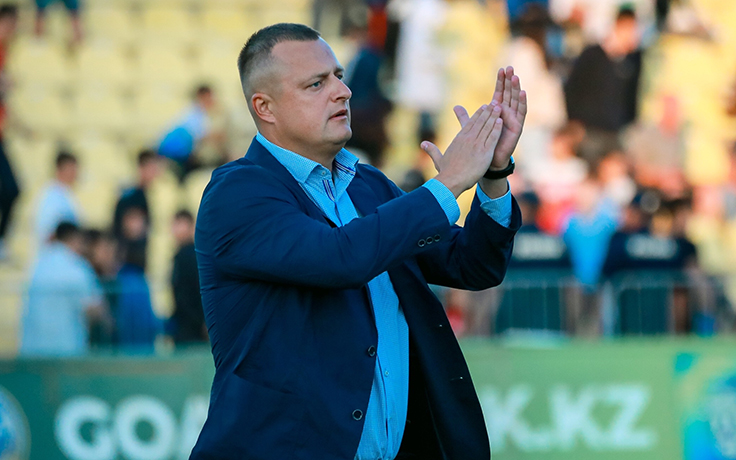 Виталий Жуковский. Фото ФК "Атырау"