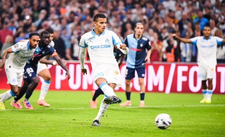 Франция-2025/26. 8-й тур. Марсель - Ренн - 6:2. Мэйсон Гринвуд