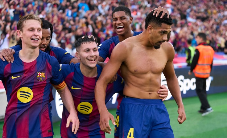 Испания-2025/26. 9-й тур. Барселона - Жирона - 2:1. Рональд Араухо