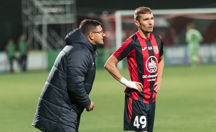 Иван Биончик и Александр Джигеро. Фото "Славия"