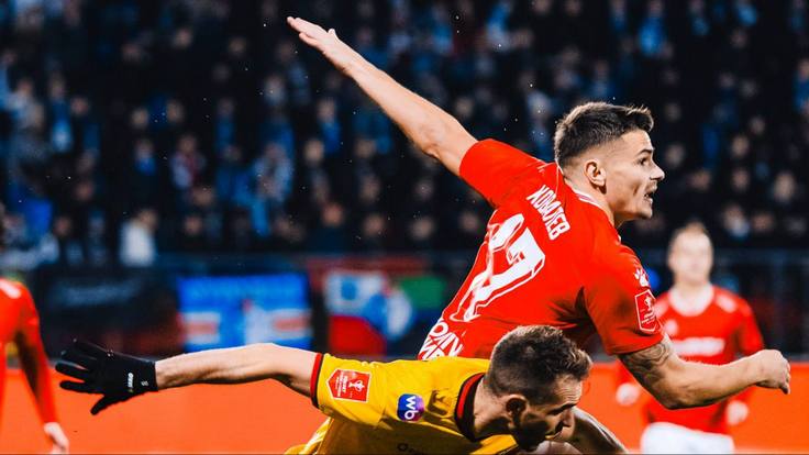 Кубок России-2025/26. Факел - Арсенал Тула - 2:3. Антон Ковалёв. Фото ФК "Факел"