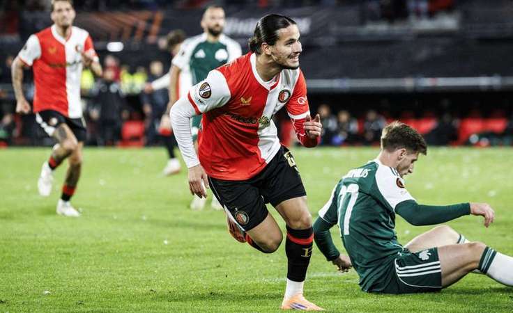 Лига Европы-2025/26. 3-й тур. Фейеноорд - Панатинаикос - 3:1