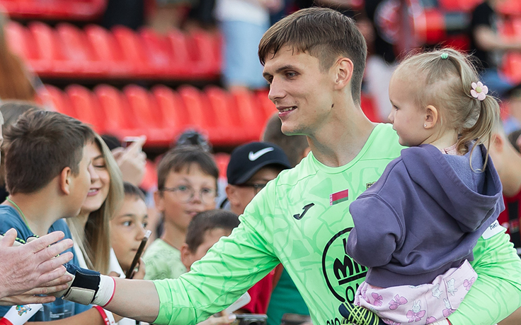 Максим Плотников. Фото ФК "Славия"