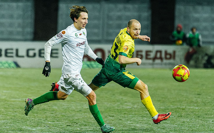 ЧБ-2025. МЛ - Гомель. Вадим Мартинкевич и Сергей Баланович. Фото ФК "МЛ"