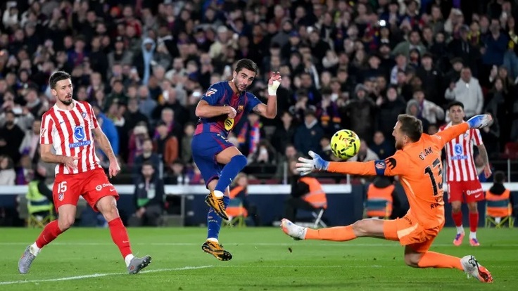 Испания-2025/26. 19-й тур. Барселона - Атлетико - 3:1. Ферран Торрес