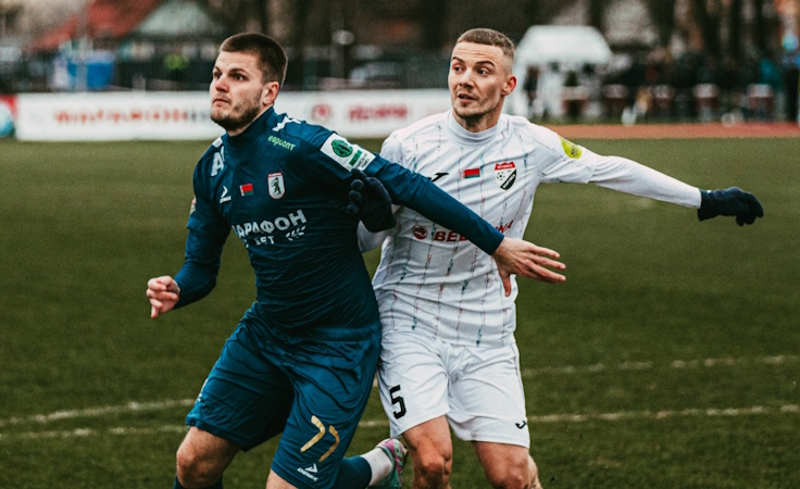 Переходной матч 2025. Сморгонь - Белшина. Фото "Сморгонь"