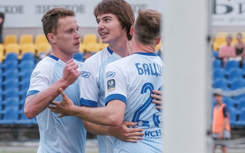 Кубок Беларуси-2021/22. Лида - Динамо Минск - 0:3. Дмитрий Латыхов. Фото ФК "Динамо" Минск