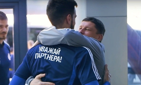 Мирко Иванич и Алексей Бага. Фото ФК БАТЭ