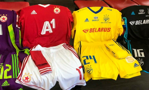 ЦСКА - БАТЭ. Форма. Фото fcbate.by