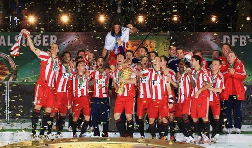Бавария - обладатель Кубка Германии 2010. Фото GETTY IMAGES