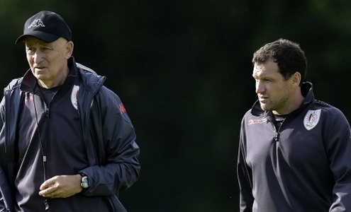 Славолюб Муслин и Сергей Гуренко