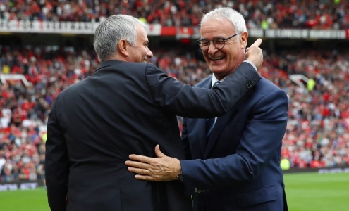 Жозе Моуринью и Клаудио Раньери. Фото Getty Images