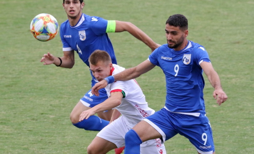 Кипри U-21 - Беларусь U-21. Фото cfa.com.cy