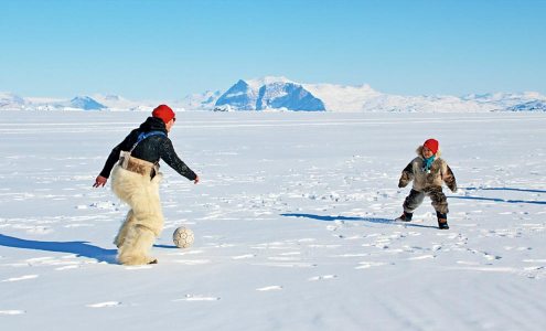 футбол на льду