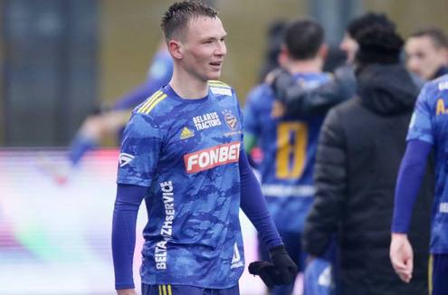 ЧБ-2022. Шахтер - БАТЭ - 0:1. Валерий Бочеров. Фото ФК БАТЭ