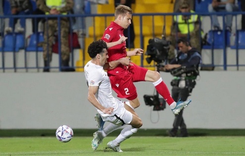 Лига наций-2022/23. Азербайджан - Беларусь - 2:0. Фото пресс-службы БФФ