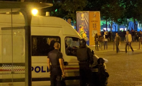 Паника в фан-зоне Парижа