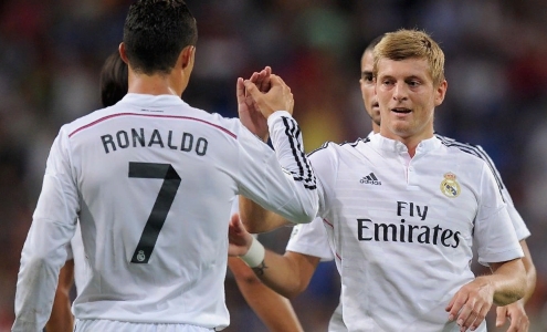 Криштиану Роналду и Тони Кроос