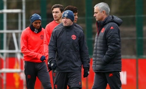 Уэйн Руни и Жозе Моуринью. Фото Getty Images