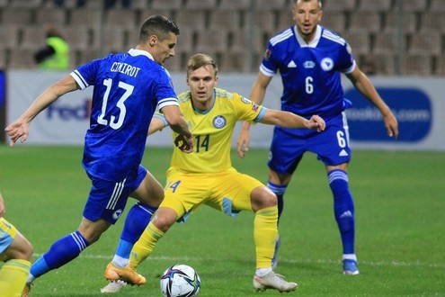 Босния и Герцеговина -- Казахстан. Фото федерации футбола Боснии и Герцеговины