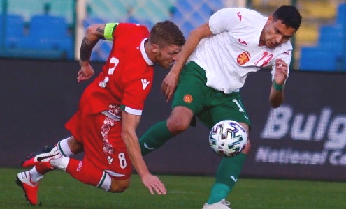 Товарищеский матч. Болгария - Беларусь. Фото LAP.bg