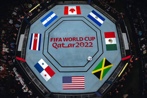Презентация отборочного турнира ЧМ-2022 в зоне КОНКАКАФ. Фото Sports Illustrated