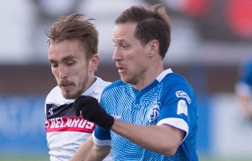 Олег Евдокимов и Антон Путило. Фото ФК "Динамо" (Минск)