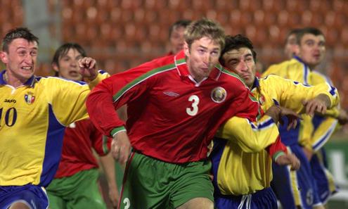 29.03.2003. ЕВРО-2004. Беларусь - Молдова - 2:1. Андрей Островский. Фото - photo.bymedia.net