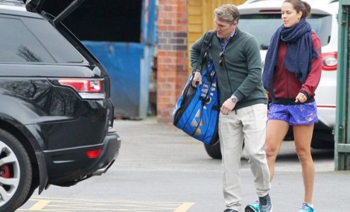 Бастиан Швайнштайгер и Анна Иванович