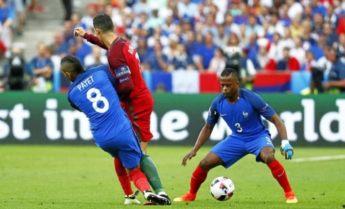 Димитри Пайе и Криштиану Роналду. Фото Getty Images