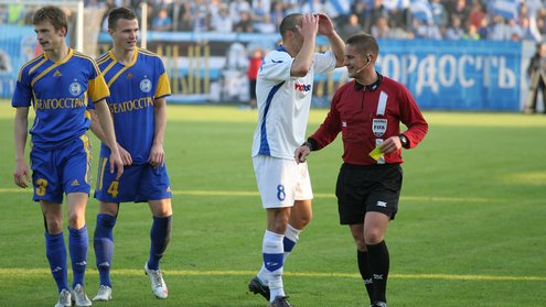 ЧБ-2010. Динамо Минск - БАТЭ - 0:1. Фото Якова Терешенкова