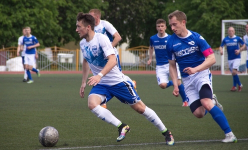 Вторая лига 207.  Энергетик-БГАТУ - Чисть. Фото vk.com/club.zabydova