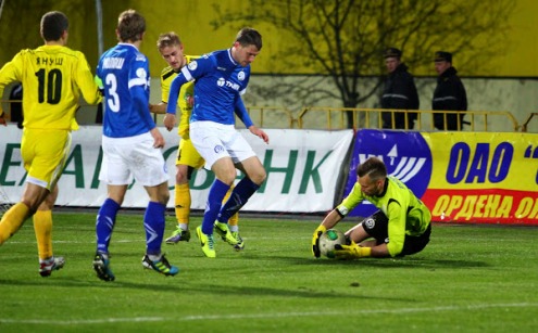 Шахтер - Динамо Минск: в игре Александр Гутор. Фото Кирилла Павловича