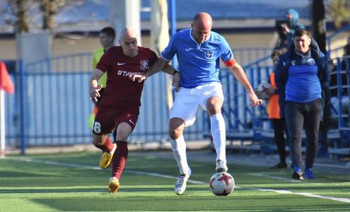 ЧБ-2018. Луч - Витебск. Ненад Адамович и Юрий Козлов. Фото fc-luch.by