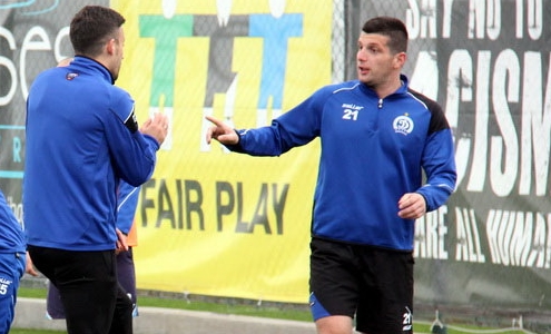 Неманья Николич и Фатос Бечирай. Фото ФК "Динамо" Минск