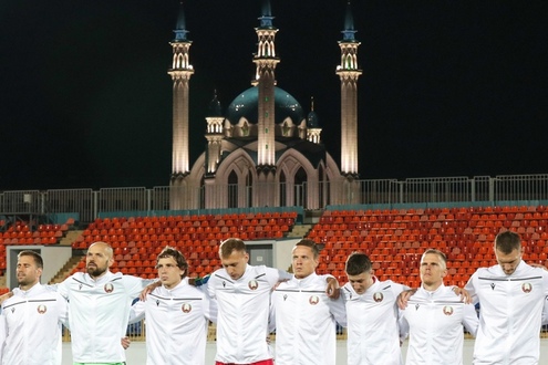 Сборная Беларуси в Казани. Фото БФФ