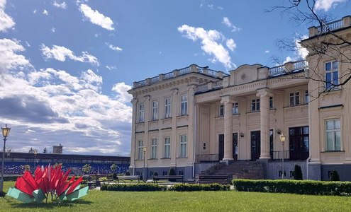 Щучин. Дворец князей Друцких-Любецких и стадион Олимп