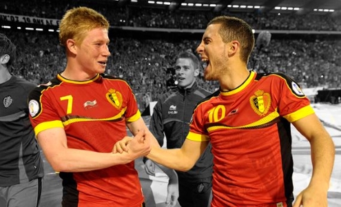 Эден Азар и Кевин де Брюйне. Фото Getty Images