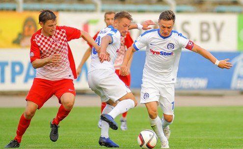 ЛЕ-2016/17. Динамо Мн - Спратак Ю. Владимир Корытько и Валерий Жуковский. Фото dinamo-minsk.by