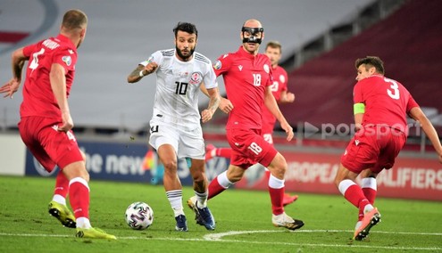 ЕВРО-2020. Грузия - Беларусь - 1:0. Фото - popsport.com