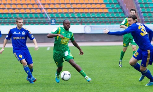 ЧБ-2013. Неман - БАТЭ - 1:0. Ги Эссаме. Фото Ярослава Ванюкевича